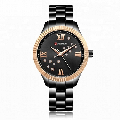 Curren Γυναικείο ρολόι 9009 Black 