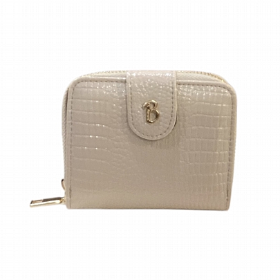 Προϊόν: Πορτοφόλι μικρό Croco F1012 Cream Πορτοφόλι μικρό Croco F1012 Cream