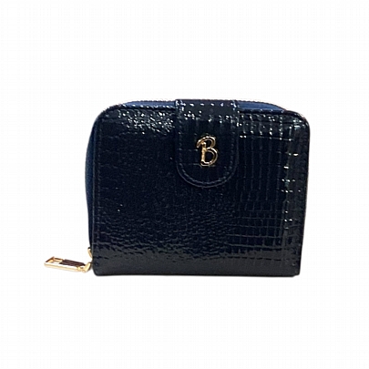 Πορτοφόλι μικρό Croco F1012 Blue