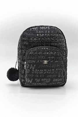 Προϊόν: Fragola Γυναικείο Puffer μεταλλικό σακίδιο με γράμματα GB07-black
 Fragola Γυναικείο Puffer μεταλλικό σακίδιο με γράμματα GB07-black