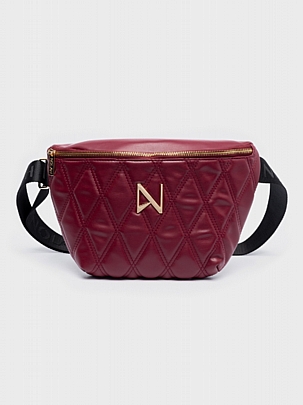 Nolah Γυναικείο Τσαντάκι Μέσης Dysen Burgundy