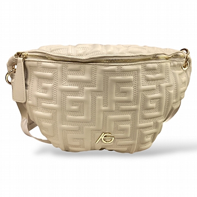 Γυναικεία Τσάντα Μέσης Μαίανδρος Ari Giorgio 2313-03 Beige