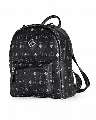 Pierro Τσάντα Πλάτης Federica Monogram Black