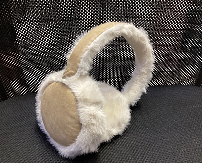 Γυναικεία Γούνινα Αυτάκια ανοιγόμενα FA 2027 Dark Beige