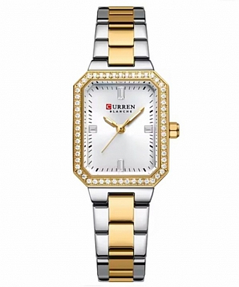 Προϊόν: Curren Γυναικείο ρολόι 9102 Silver Gold Curren Γυναικείο ρολόι 9102 Silver Gold