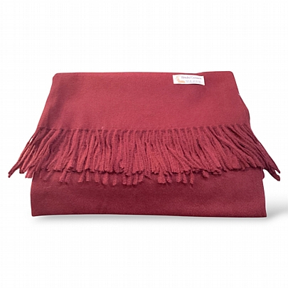 Πασμίνα-Εσάρπα Blended Cashmere 46191-427 Bordo