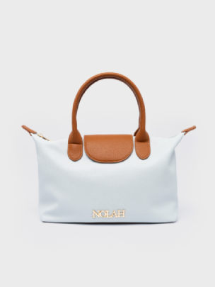 Nolah Τσάντα Χιαστί Ώμου Capuccine Small Blue