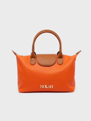 Nolah Τσάντα Χιαστί Ώμου Capuccine Small Orange Brown