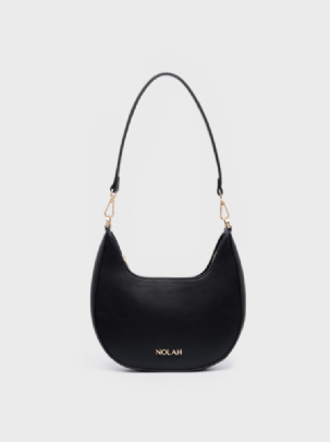 Nolah Τσάντα Χιαστί Ώμου Delfine Black