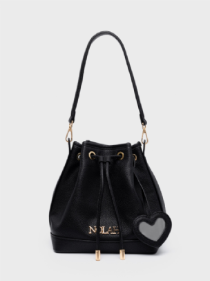Nolah Τσάντα Χιαστί Ώμου Molton Black