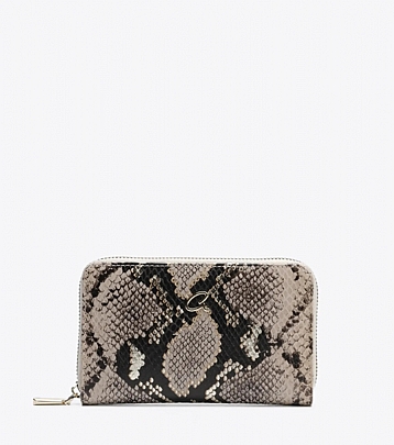 AXEL ΠΟΡΤΟΦΟΛΙ ΜΕ SNAKE SKIN ΤΥΠΩΜΑ ΚΑΙ ΓΥΑΛΙΣΤΕΡΕΣ ΛΕΠΤΟΜΕΡΕΙΕΣ 1101-1662 BEIGE 001