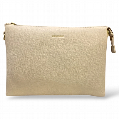 Regina Schrecker Γυναικεία Τσαντα Χιαστί Ώμου 3299 Beige
