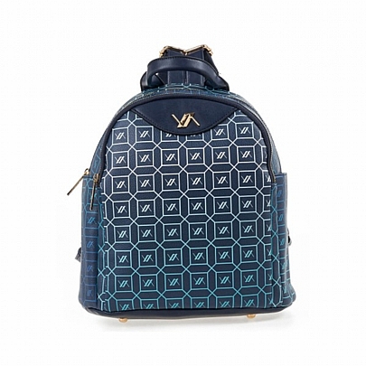 Verde Γυναικεία Τσάντα Πλάτης 16-7253 Blue