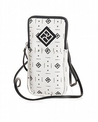 Pierro Tσαντάκι Χιαστί Milda Monogram White