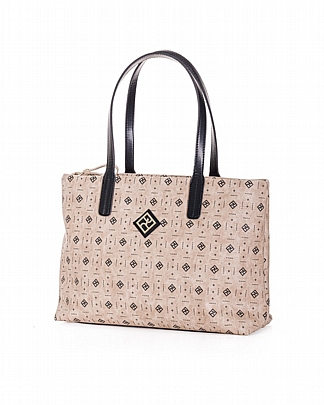 Pierro Τσάντα Ώμου Rhea Monogram Mocca
