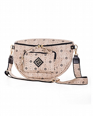 Pierro Τσάντα Μέσης Sansa Monogram Mocca