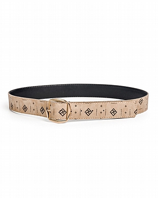 Pierro Ζώνη Damia Monogram Mocca
