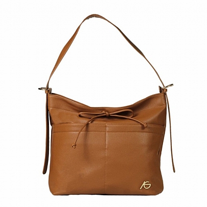 Γυναικεία Τσάντα Ώμου Ari Gorgio Caleope 2323-05 Brown