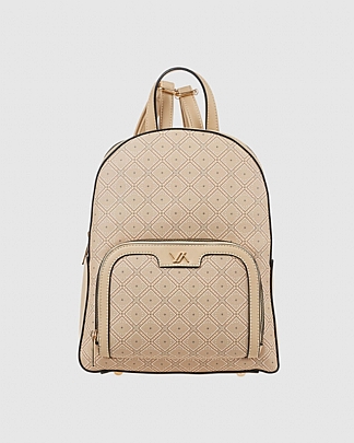Verde Γυναικεία Τσάντα Πλάτης 16-8022 Beige