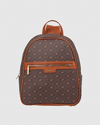 Verde Γυναικεία Τσάντα Πλάτης 16-7851 Brown