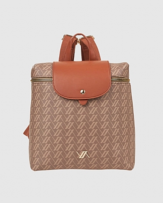 Verde Γυναικεία Τσάντα Πλάτης 16-7843 Camel
