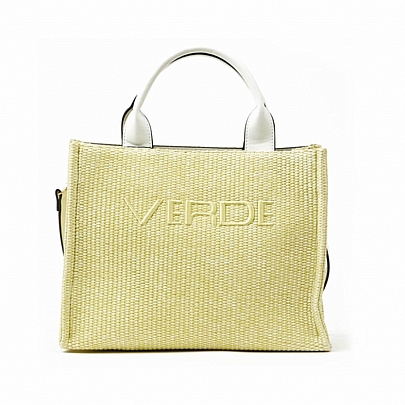 Verde Γυναικεία Τσαντα Χειρός Ώμου 16-7344 Lime