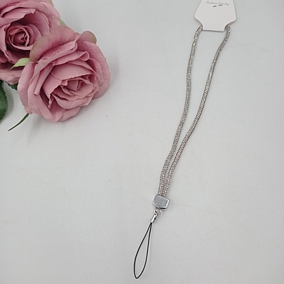 Διακοσμητικό κινητού με στρας FA 1992 Silver