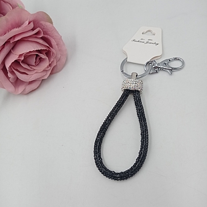 Μπρελόκ με στρας FA 1994 Black