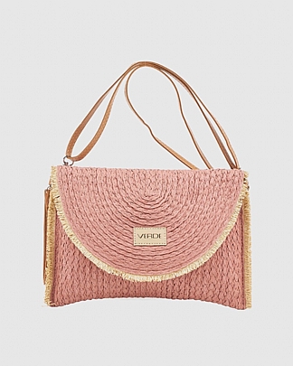 Verde Γυναικεία Τσάντα Χειρός 48-0289 Pink