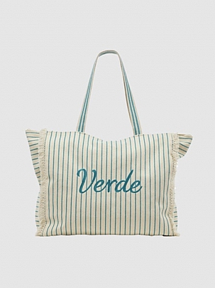 Verde Γυναικεία Τσάντα θαλάσσης 14-0349 Aqua