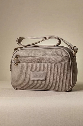 Fragola Γυναικεία τσάντα Χιαστί/ώμου FH701-beige