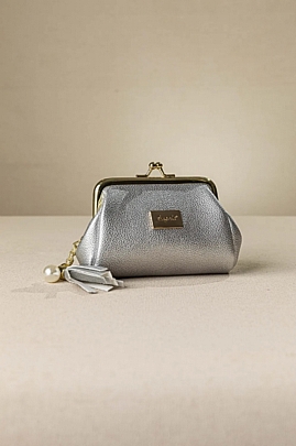 Fragola Μικρο Πορτοφόλι κερμάτων PC05-silver