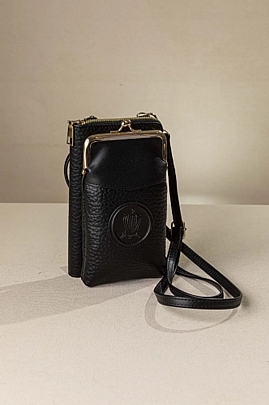 Fragola Χιαστί μικρό τσαντάκι-πορτοφόλι PC370-25-black