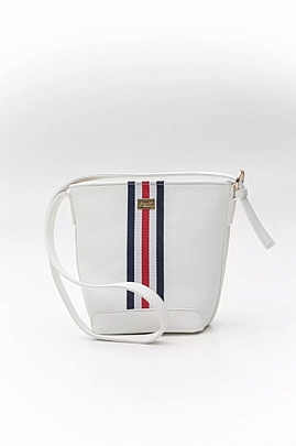 Fragola γυναικεία τσάντα ώμου/χιαστί T11FH679-white-red