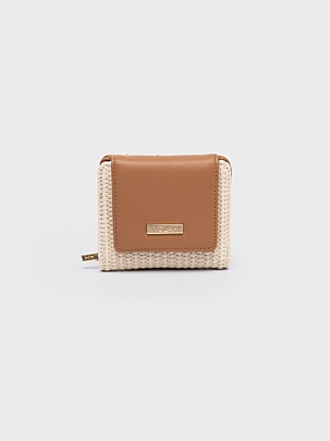 Nolah Μικρό Γυναικείο Πορτοφόλι Toulouse Cream Brown
