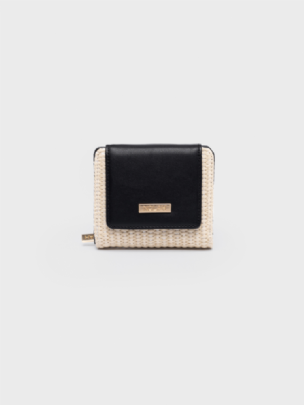 Nolah Μικρό Γυναικείο Πορτοφόλι Toulouse Cream Black