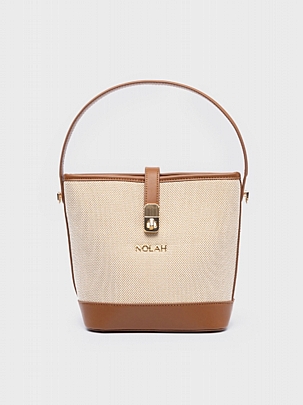 Nolah Τσάντα Χιαστί Ώμου Provence Brown
