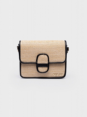 Nolah Τσάντα Χιαστί Ώμου Nice Beige-Black