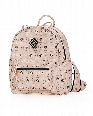 Pierro Τσάντα Πλάτης Federica Monogram Mocca