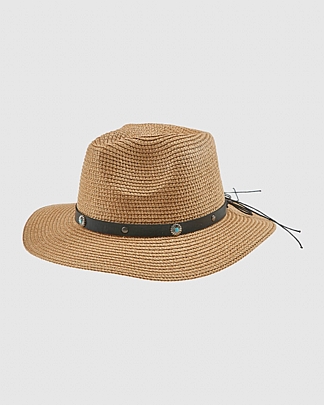 Verde Γυναικείο Ψάθινο Καπέλο 05-0807 Beige