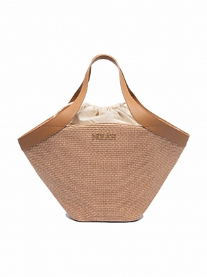 Nolah Τσάντα ώμου Alessa Beige Brown<br />