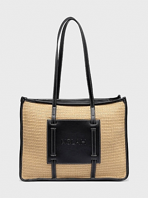 Nolah Τσάντα ώμου Layla Beige Black<br /><br />