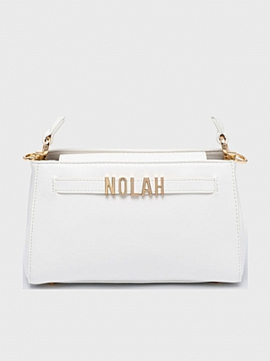 Nolah Τσάντα ώμου & χιαστί Rose White