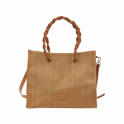 Verde Γυναικεία Τσάντα Ώμου 16-7207 Camel