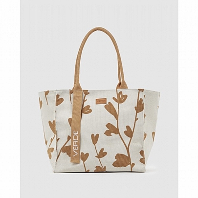 Verde Γυναικεία Τσάντα θαλάσσης 14-0362 Beige