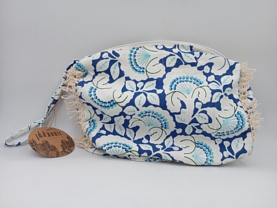Platinum Γυναικείο Νεσεσέρ Με Boho Σχέδια 22569 Blue