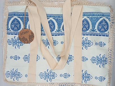 Platinum Τσάντα Θαλάσσης 22568 White Blue