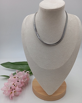 Κολιέ ατσάλινο φίδι 59068 Silver