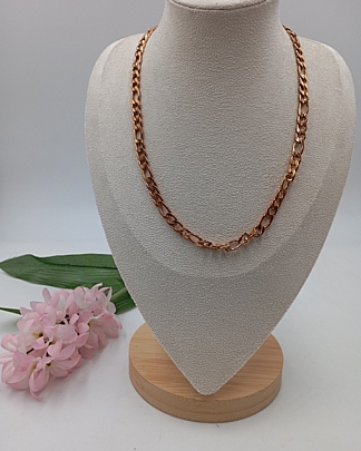 Κολιέ ατσάλινο αλυσίδα 59079 Bronze