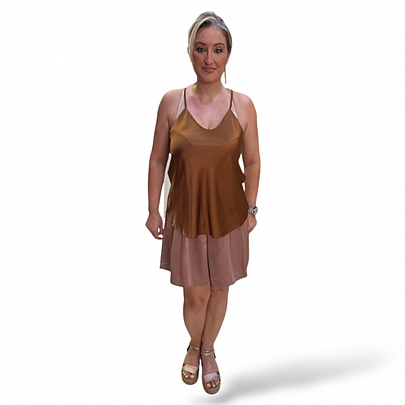 Γυναικείο Top Lingerie 1083 Brown